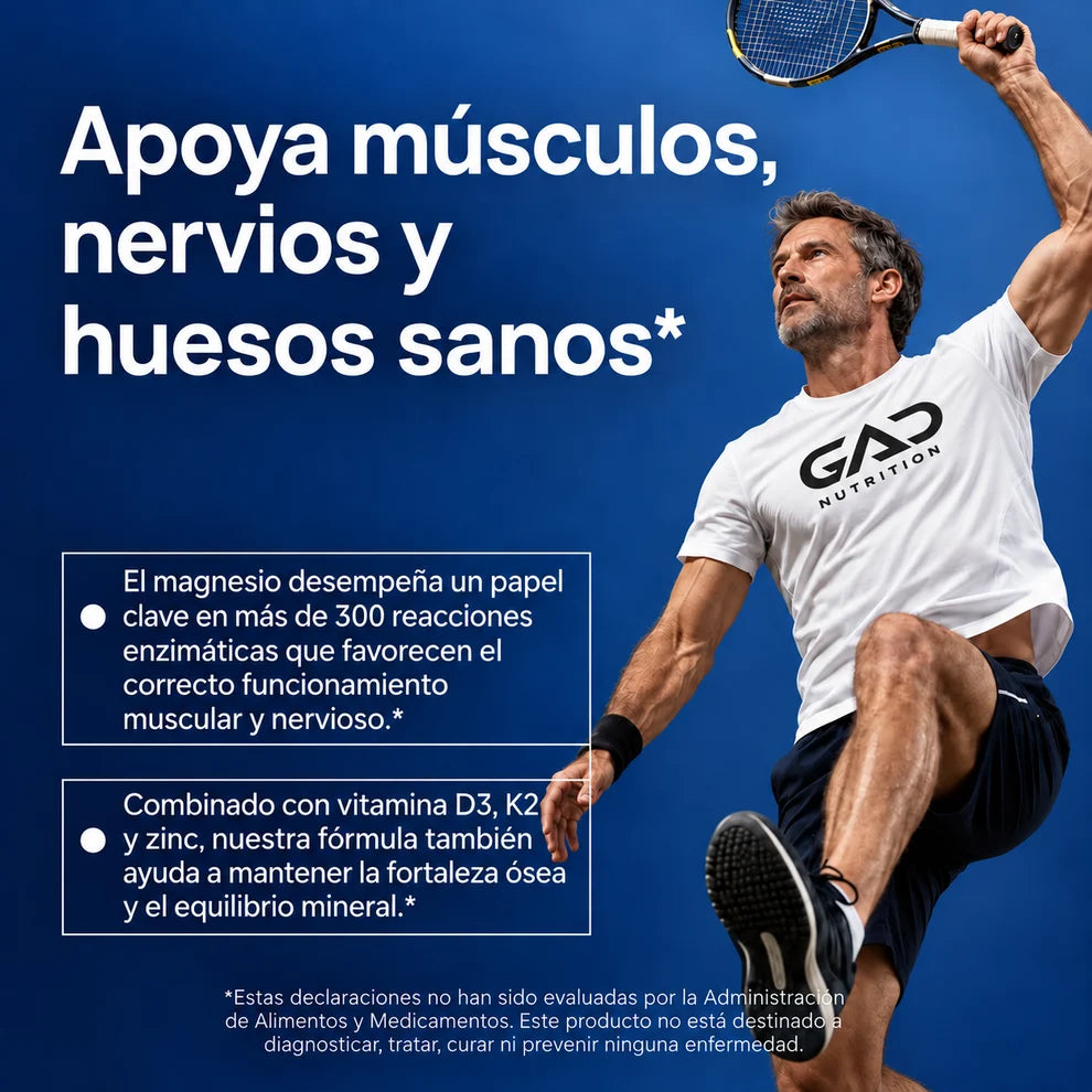 GAD Magnesio 18 en 1   -    RECUPERA TU TESTOSTERONA SIN IMPORTAR TU EDAD