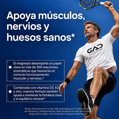 GAD Magnesio 18 en 1   -    RECUPERA TU TESTOSTERONA SIN IMPORTAR TU EDAD
